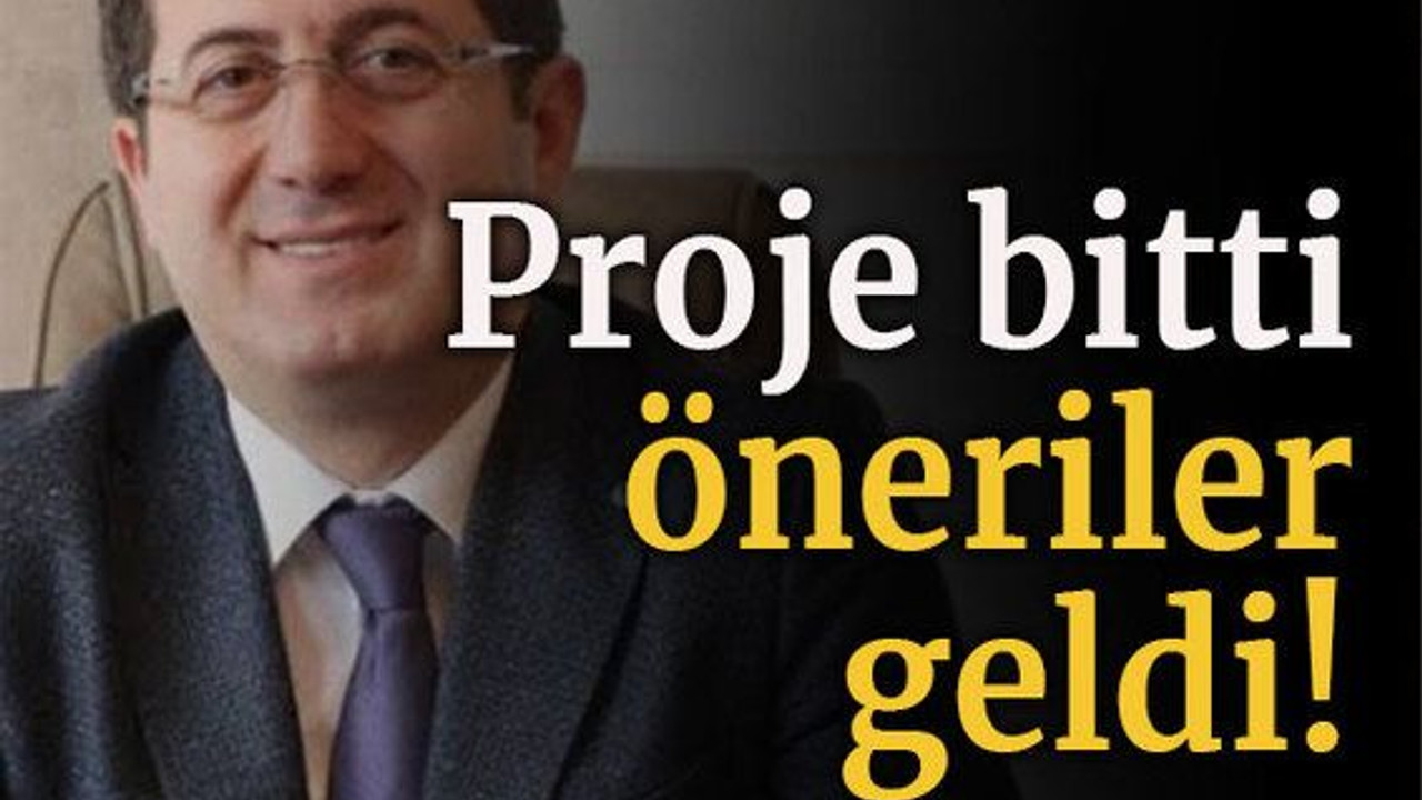Proje bitti öneriler geldi!